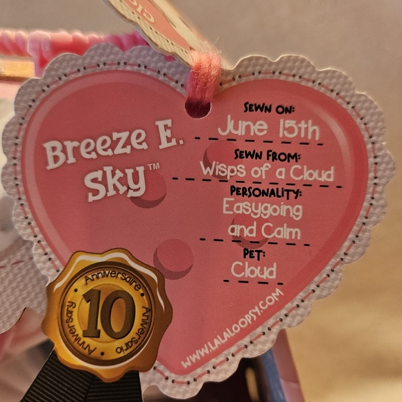 Lalaloopsy Littles Breeze E. Sky | New In Box | Baby Doll | Toy | Kids - Picture 4 of 7